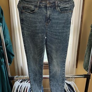 EUC Judy Blue acid wash skinny jeans sz 9